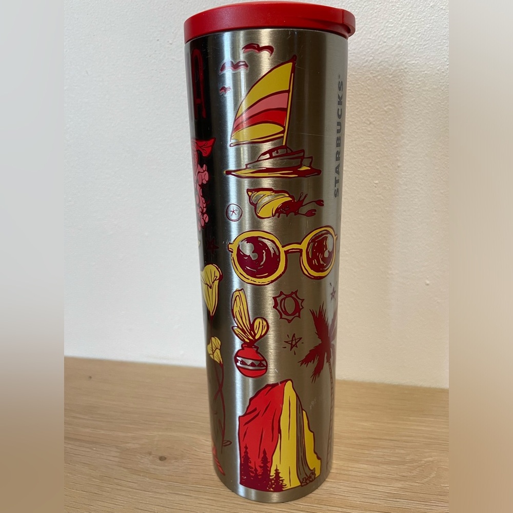 Starbucks CALIFORNIA  “Been There Series" Stainless Steel Tumbler Mug Cup 16 oz